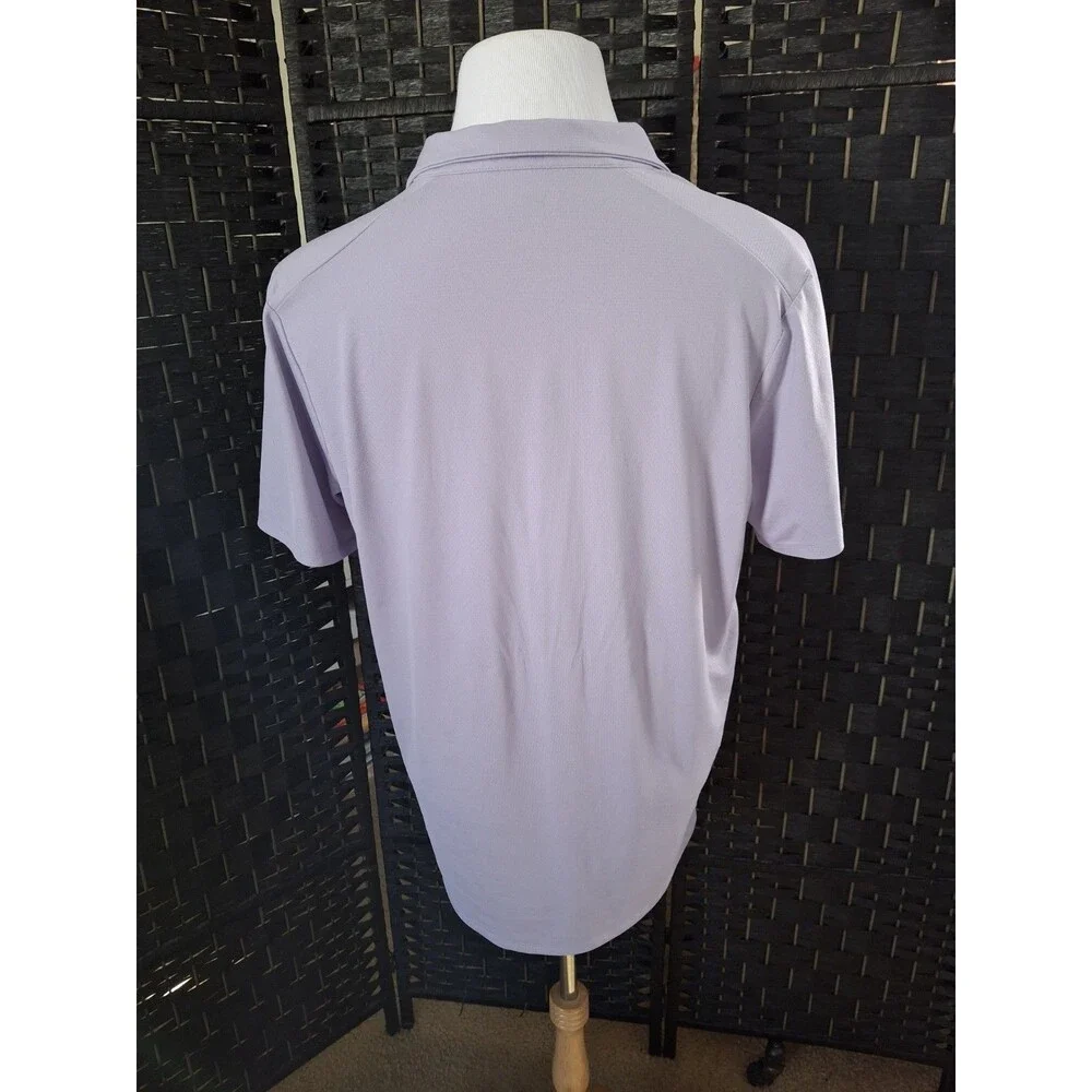Nike Court Advantage Dri-Fit Polo Shirt Mens Large Tennis Purple FZ6907-515